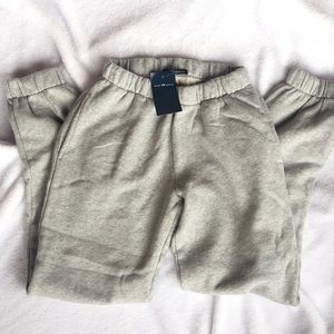 Brandy Melville light grey gray sweatpants joggers